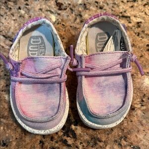 Hey Dude Kids' Pink and Purple Shoes